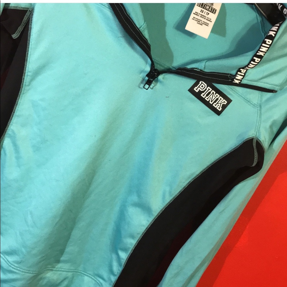 VS PINK quarter zip